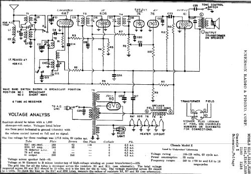 Z117 Ch= Z; Emerson Radio & (ID = 286811) Radio