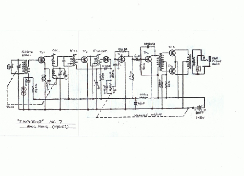 Micro Solid State MC-7; Emperor; Hong Kong (ID = 1045713) Radio