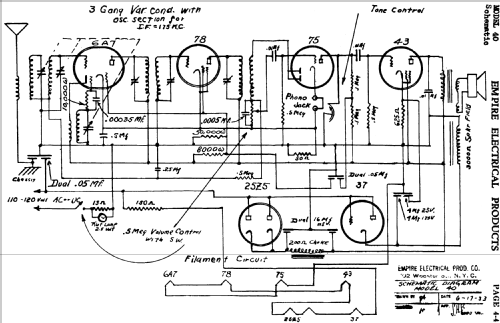 40 ; Empire Electrical (ID = 633503) Radio