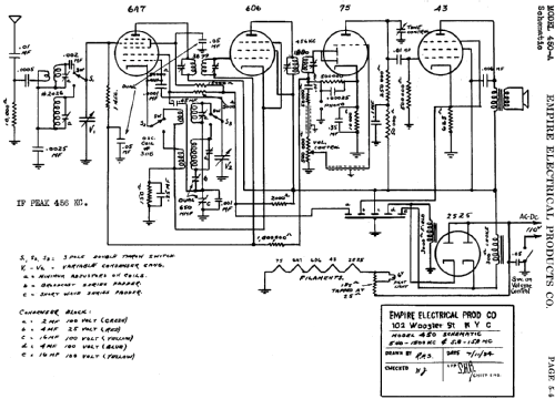 450-A ; Empire Electrical (ID = 633511) Radio