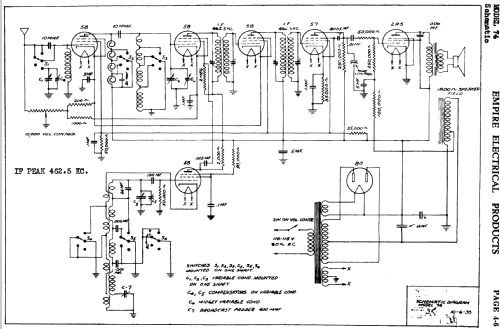 74 ; Empire Electrical (ID = 633505) Radio