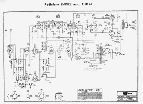 Três Poderes Radiofone CJR61; Empire Indústria (ID = 2174241) Radio