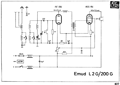 200G; Emud, Ernst Mästling (ID = 1958395) Radio