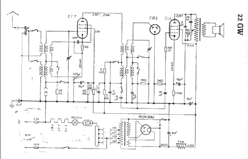 22GW ; Emud, Ernst Mästling (ID = 5851) Radio