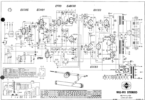 910 Stereo; Emud, Ernst Mästling (ID = 330363) Radio