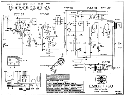 Favorit 60; Emud, Ernst Mästling (ID = 2089842) Radio