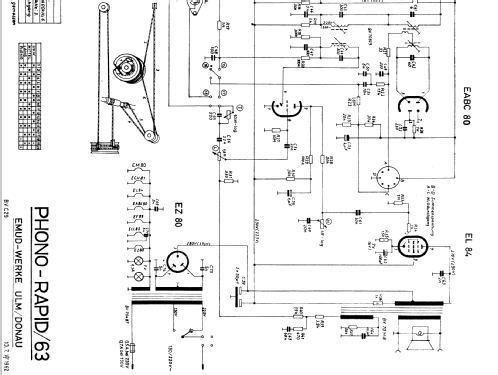 Phono Rapid 63; Emud, Ernst Mästling (ID = 1952093) Radio