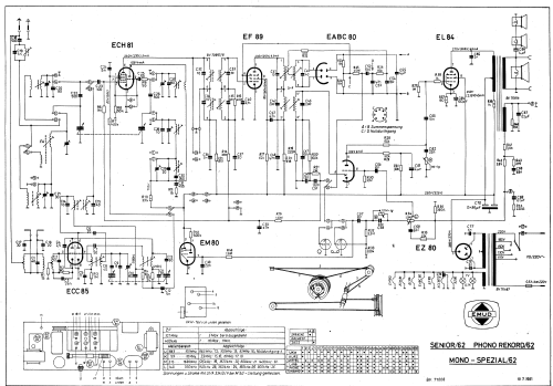 Phono Rekord 62; Emud, Ernst Mästling (ID = 327834) Radio