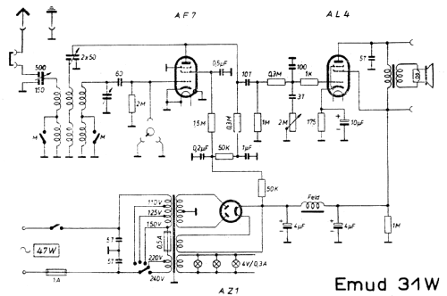 Record 31 W; Emud, Ernst Mästling (ID = 1029716) Radio