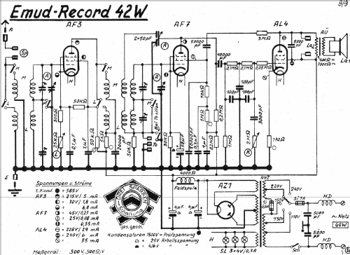 Record 42-W; Emud, Ernst Mästling (ID = 918530) Radio