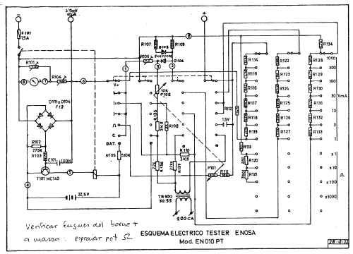 Polímetro Analógico EN-010PT; Enosa, Empresa (ID = 2592712) Equipment