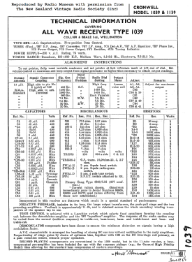 Ensign 10 All Wave 1039; Ensign Radio, The (ID = 2911867) Radio