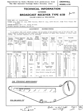 Ensign 6 Broadcast 6150; Ensign Radio, The (ID = 2911669) Radio