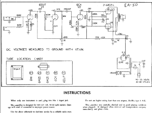 Pacemaker EA-50; Epiphone Company, (ID = 817878) Ampl/Mixer