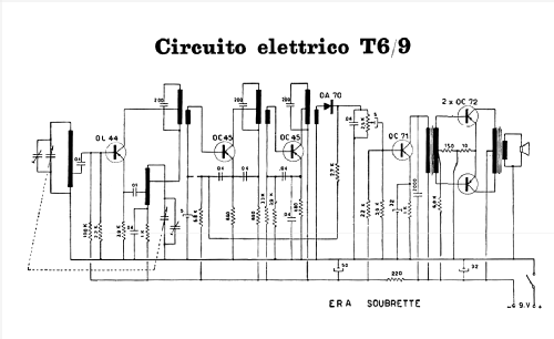 Soubrette T6/9; ERA E.R.A. Officine (ID = 2357494) Radio