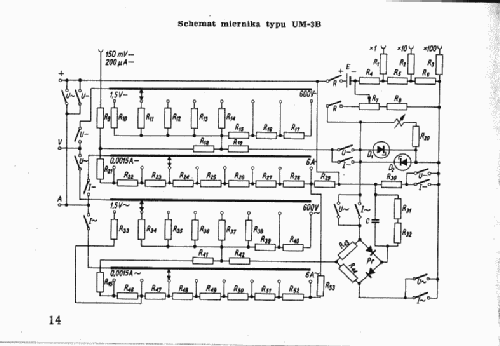 Multimeter UM-3B; ERA; Warschau (ID = 1361447) Equipment