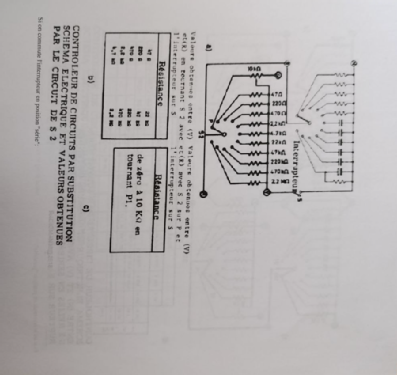 Probador Múltiple de Circuitos ; Eratele Escuela (ID = 3097349) Equipment