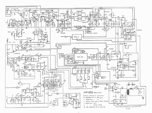 Ricevitore 3,3 - 144 MHz XR-1000; ERE; Stradella PV (ID = 2831409) Amat TRX