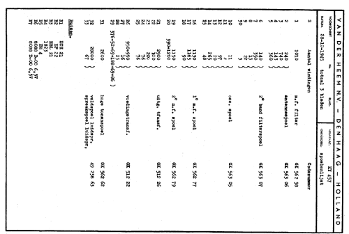 KY-457; Erres, Van der Heem (ID = 774929) Radio