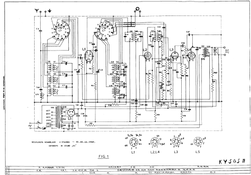 KY-505; Erres, Van der Heem (ID = 3075665) Radio