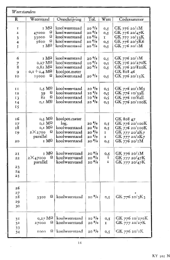 KY-505; Erres, Van der Heem (ID = 3075672) Radio