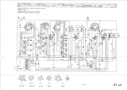 KY-508; Erres, Van der Heem (ID = 1446419) Radio