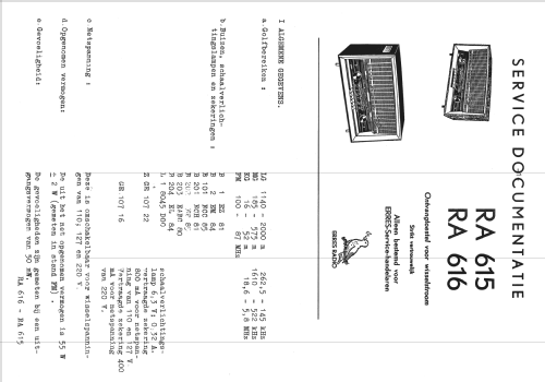 RA615; Erres, Van der Heem (ID = 1444854) Radio