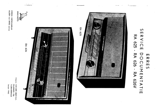 RA626; Erres, Van der Heem (ID = 283552) Radio