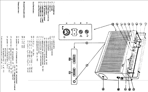 Transistor portable RP865; Erres, Van der Heem (ID = 1915344) Radio