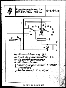 Stelltransformator ST260; ESG Elektroschaltger (ID = 3067468) Power-S