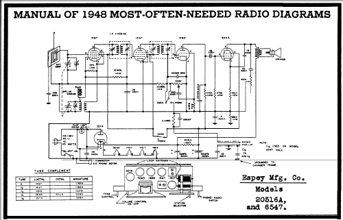 20516A ; Espey Mfg. Co., Inc. (ID = 87141) Radio