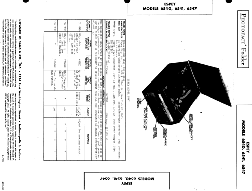 6540 ; Espey Mfg. Co., Inc. (ID = 511585) Radio