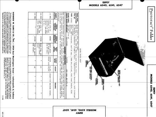 6547 Ch= FJ-97; Espey Mfg. Co., Inc. (ID = 510212) Radio