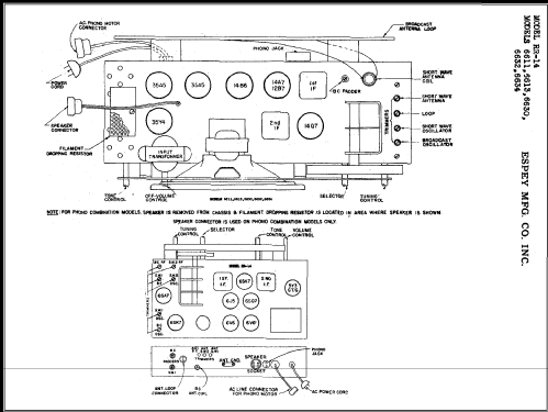 6613 Ch= FJ-97A; Espey Mfg. Co., Inc. (ID = 456569) Radio