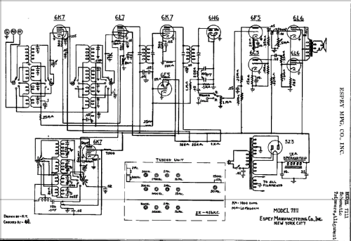 7111 ; Espey Mfg. Co., Inc. (ID = 321209) Radio