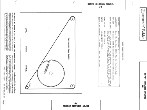 7B ; Espey Mfg. Co., Inc. (ID = 1408521) Radio