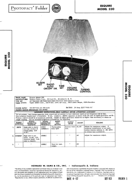 520 ; Esquire Radio Corp.; (ID = 3035857) Radio