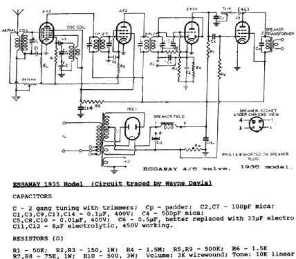 4/5 Valve Super ; Essanay (ID = 1922762) Radio