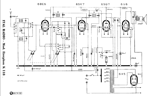 K118; Eterphon; Torino (ID = 993079) Radio