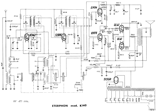 K140; Eterphon; Torino (ID = 371294) Radio