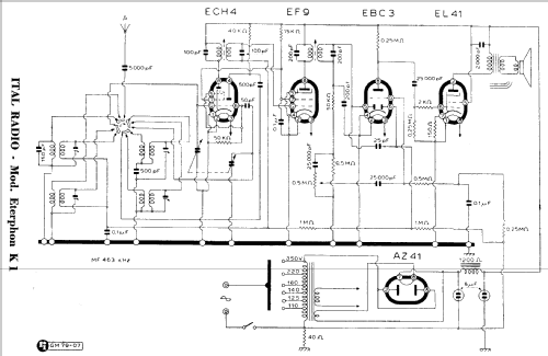 K1; Eterphon; Torino (ID = 999860) Radio