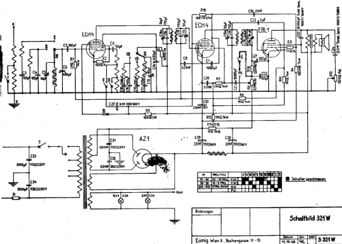 321W; Eumig, Elektrizitäts (ID = 6421) Radio