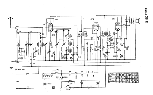 38U; Eumig, Elektrizitäts (ID = 8532) Radio
