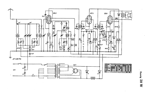 38W; Eumig, Elektrizitäts (ID = 8533) Radio