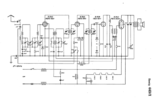 443-I; Eumig, Elektrizitäts (ID = 8543) Radio