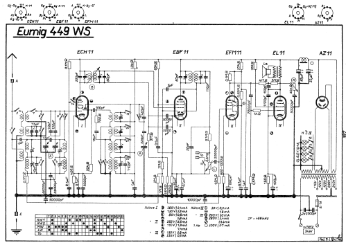 449WS; Eumig, Elektrizitäts (ID = 2262328) Radio