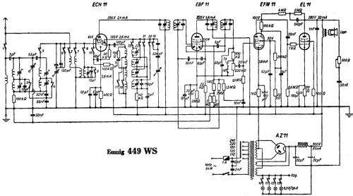 449WS; Eumig, Elektrizitäts (ID = 2262330) Radio