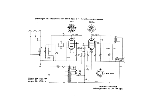 Volksempfänger VE301 Dyn W; Eumig, Elektrizitäts (ID = 3054418) Radio