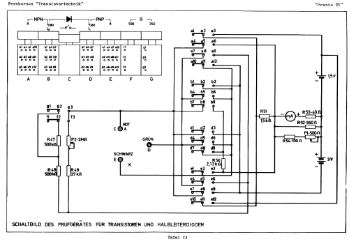 Transistor-Tester 'Beta Tester'; Euratele, Radio- (ID = 2514643) teaching