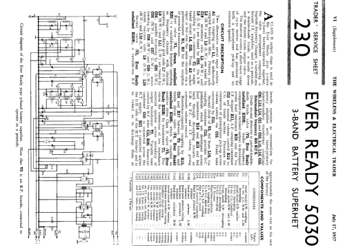 5030; Ever Ready Co. GB (ID = 1037507) Radio